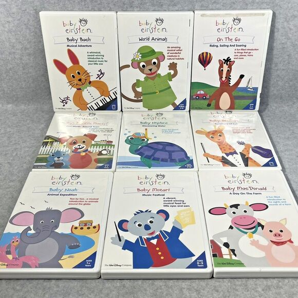 Baby Einstein DVD Disc Lot of 9 Collection Disney Educational - Picture 4 of 15